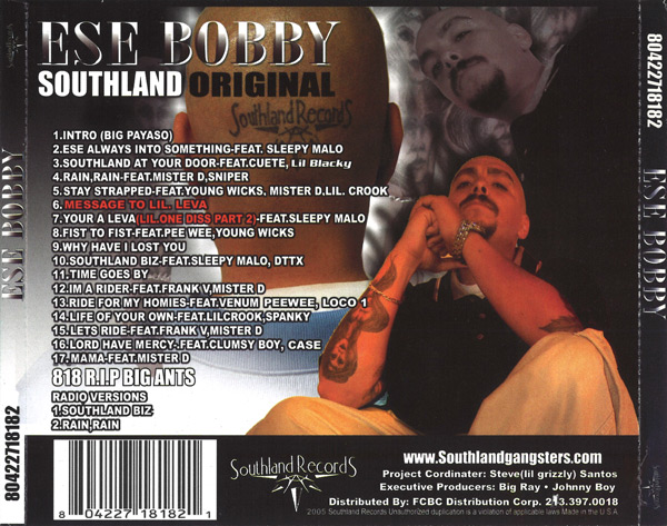 Ese Bobby - Southland Original Chicano Rap